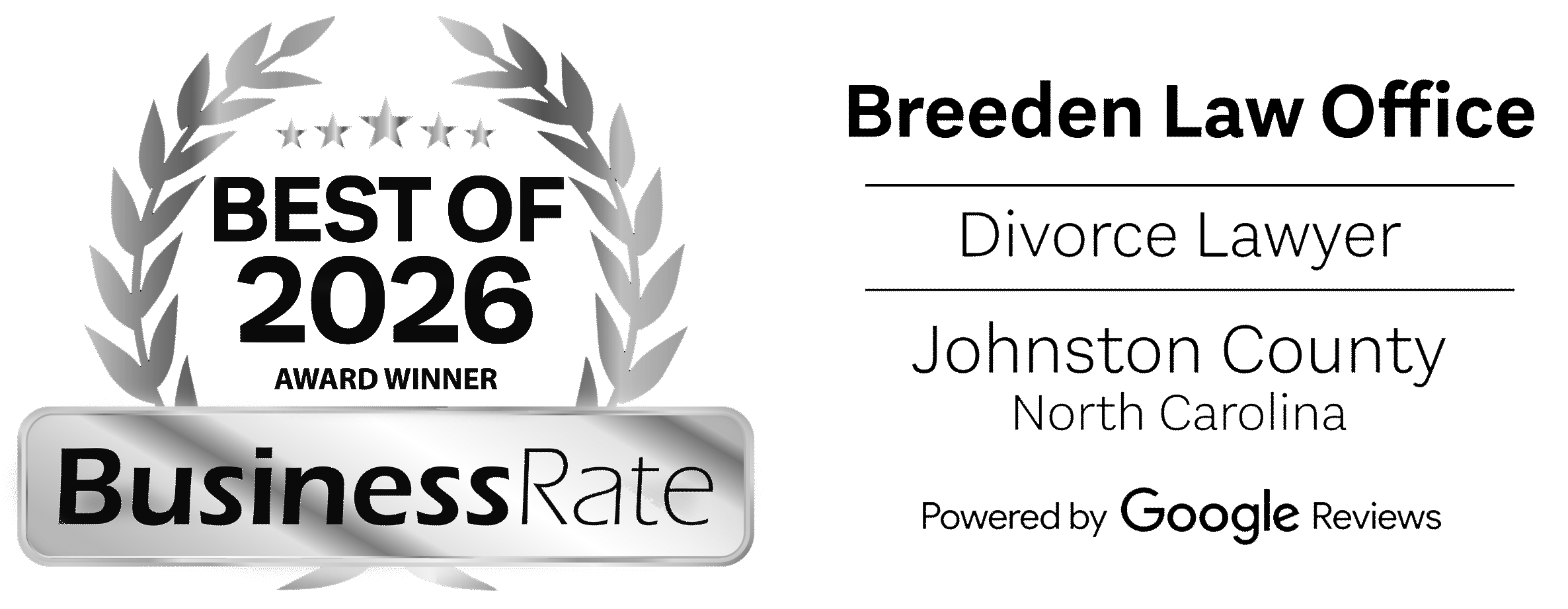 award badge for Business Rate Best of 2026